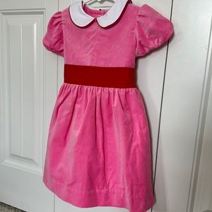 The Beaufort Bonnet Company Hot Pink Christmas Dress sz 6 MINT CONDITION!